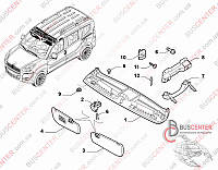 Детали салона (обшивка потолка/ накладка/ карта/ панель) Fiat Doblo 735496545