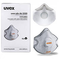 Респиратор UVEX (Германия) FFP2 (N95) 2220 С Угольным Фильтром