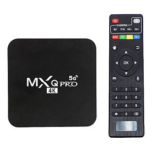 Смарт-TV-приставка TV-BOX MXQ Pro 4K, 2 ГБ ОЗП, 16 Гб HDD, Android 13