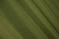 Шторная ткань лен, коллекция "Лен Мешковина". Цвет оливковый. Код 1356ш