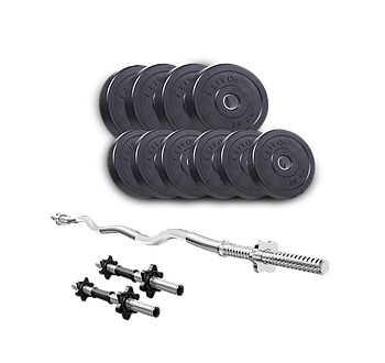 Штанги + гантелі