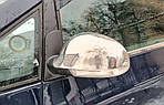 Накладки на дзеркала 2004-2010 (2 шт., нерж) OmsaLine - Італійська нержавійка для Volkswagen Sharan рр