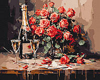 Картина по номерам Шампанское на двоих Brushme 40 х 50 BS53882