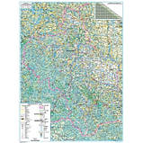 Івано-Франківська область. Карта автошляхів, м-б 1:250 000, фото 3