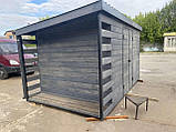 Хозблок збірний 3х3 / госпблок з дровником / готовий госпблок для дачі, фото 8