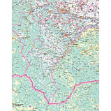 Івано-Франківська область. Політико-адміністративна карта, м-б 1:250 000., фото 3