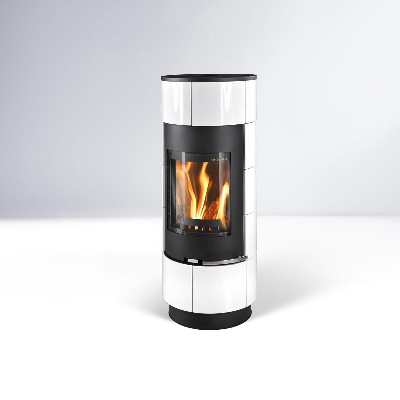Піч-камін Thorma Atika Standart белый глянцевый, фото 1