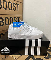 НОВИНКА Чоловічі кросівкски Adidas samba white classic (адидас топовые)