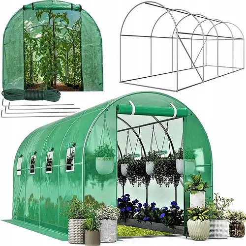 Теплица парник труба 25мм!! Flora 10м2 2,5х4м сборная теплица для дома ...