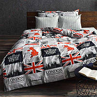 Комплект постельного белья двуспальный Семейный 100% хлопок Лондон Ecotton