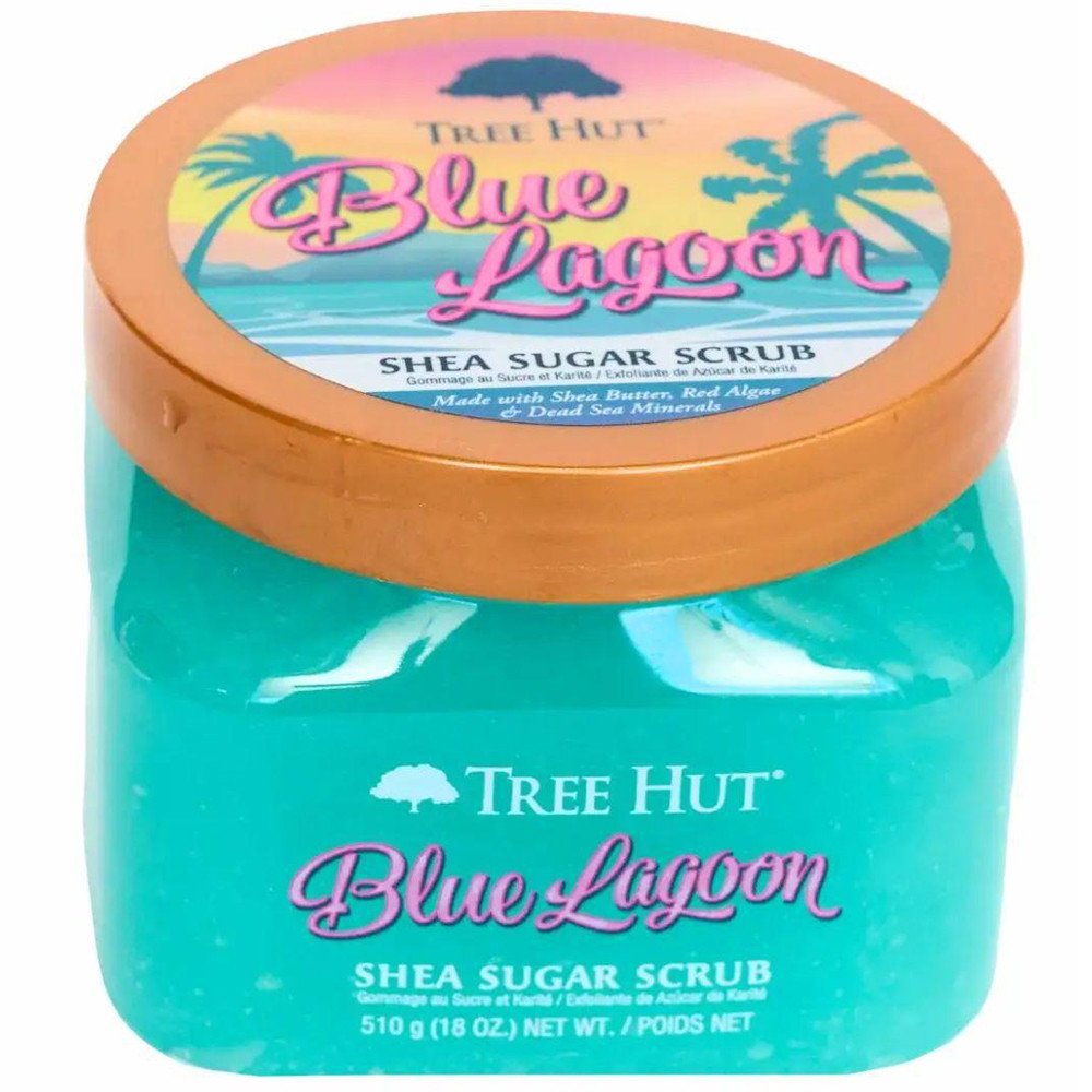 Скраб для тіла цукровий Blue Lagoon Sugar Scrub TREE HUT 510 гр, фото 1