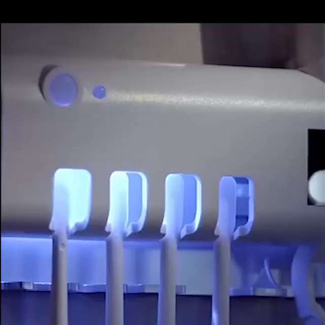 Держатель и стерилизатор для зубных щеток Toothbrush sterilizer, Подставка под зубные щетки TMK - фото 5 - id-p2106777704
