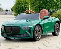 Дитячий електромобіль машина Bentley JE1008EBLR-10(4WD) USB роз'єм, MP3, Пульт Р/В, Шкіряне сидіння