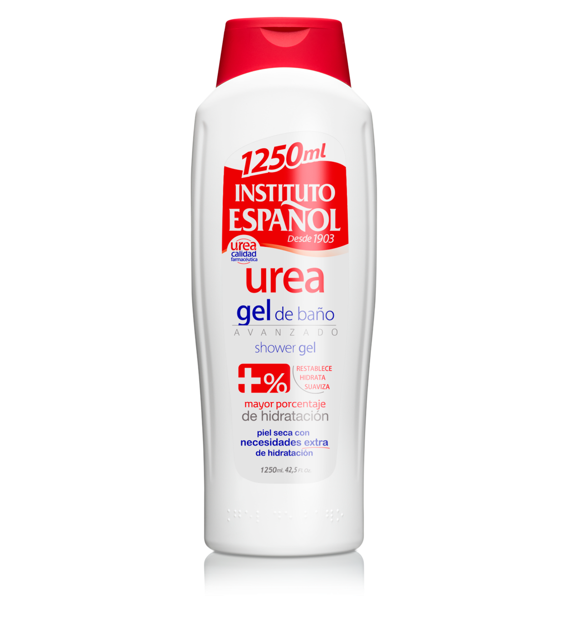 Гель для душу із сечовиною Instituto Espanol UREA зволожуючий для сухої шкіри 1250 мл, фото 1