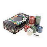 Покерні фішки набір для покеру фішок 100 штук у коробці, фото 5