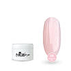 Гель для нарощування Medium gel Nice for you №08 Light pink світло-рожевий з шимером 15 г, фото 2