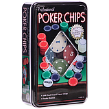 Покерні фішки набір для покеру фішок 100 штук у коробці, фото 9