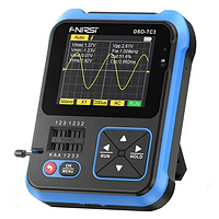 Цифровой осциллограф Fnirsi DSO-TC3 тестер транзисторов и генератор сигналов 3 in 1 1кан 500кГц BLUE
