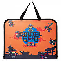 Папка-портфель YES "Ninja" 26*35*3 см