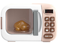 Микроволновка детская игрушечная (курица, посуда, подсветка, звук, 6 активных кнопок-режимов) A 1005-1