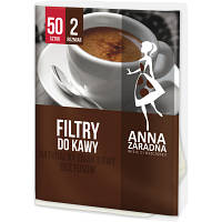 Фільтр для кави Anna Zaradna №2 50 шт. (5903936019175) m