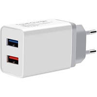 Зарядное устройство XoKo WC-210 2.4A USB White (WC-210-WH) (WC-210-WH) o