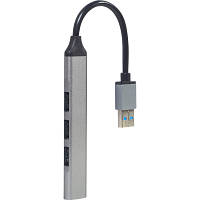 Концентратор Gembird USB-A to USB 3.1 Gen1 (5 Gbps), 3 х USB 2.0 (UHB-U3P1U2P3-02) o