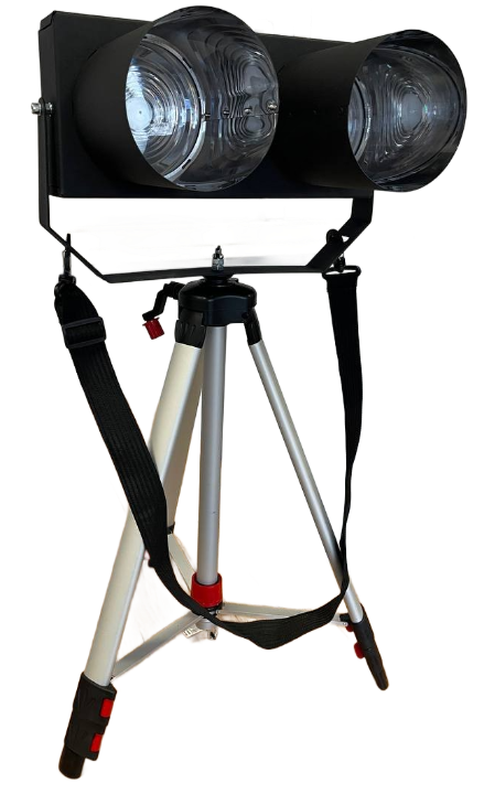 Зенітно-пошуковий прожектор світлодіодний RVT-90 до 2000м (від 220В), фото 1