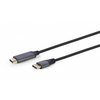 Кабель мультимедийный DisplayPort to HDMI 1.8m 4K 60Hz Cablexpert (CC-DP-HDMI-4K-6) o