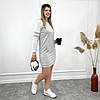 Спортивна сукня з двонитки "Sesilia" оптом | Батал, фото 9