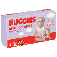 Подгузники Huggies Ultra Comfort 4 ( 7-18 кг) Mega 66 шт (5029053548777) o