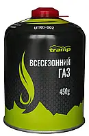 Різьбовий газовий балон 450 г Tramp Для туристичних плит та пальників