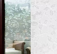 Витражная самоклеющаяся плёнка на окна D-C-Fix 67,5смх1м Матовые цветы