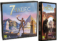 Настольная игра Ігромаг 7 Чудес (2-е издание) с дополнением Города (укр.) (92346+1)