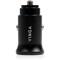 Зарядное устройство Vinga 40W PD 2xUSB-C (20W+20W) Car Charger (VCPCCCC40) o