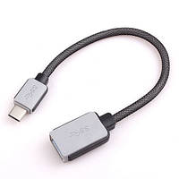 Перехідник Value S0679 USB 3.1 Type-C/USB OTG OEM 0.2м в оплетенні