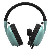 Наушники Hator Hyperpunk 2 Wireless Tri-mode Black/Mint (HTA-858) o