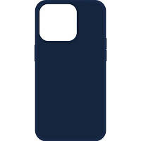 Чехол для мобильного телефона MAKE Apple iPhone 15 Pro Silicone Navy Blue (MCL-AI15PNB) o