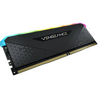 Модуль памяти для компьютера DDR4 16GB 3600 MHz Vengeance RGB RS Black Corsair (CMG16GX4M1D3600C18) o