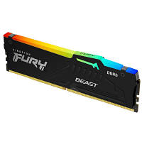 Модуль памяти для компьютера DDR5 16GB 6000 MHz FURY Beast RGB Kingston Fury (ex.HyperX) (KF560C40BBA-16) o