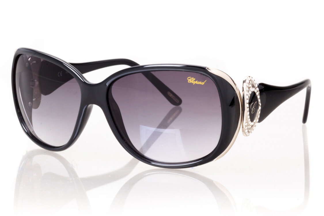 Жіночі брендові окуляри Chopard 077b Чорний (o4ki-4817)