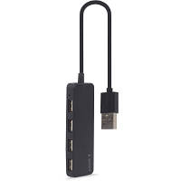 Концентратор Gembird USB 2.0 4 ports black (UHB-U2P4-06) o