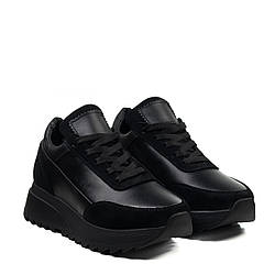 Кросівки жіночі чорні комбіновані Alex Bens 35 37