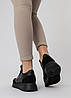 Кросівки жіночі чорні комбіновані Alex Bens 35 37, фото 10