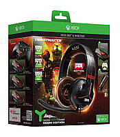 Thrustmaster Y-350X 7.1 Powered Doom игровая геймерская гарнитура Xbox One/PC DVD Игровые наушники