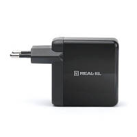 Зарядное устройство REAL-EL CH-350 black (EL123160017) o