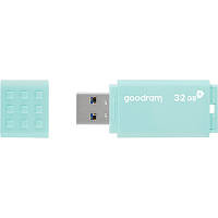 USB флеш наель Goodram 32GB UME3 Care Green USB 3.2 (UME3-0320CRR11) o