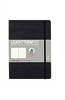 Блокнот Leuchtturm1917 Средний, Мягкая обложка, черный, чистые листы (318651)