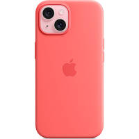 Чохол для мобільного телефону Apple iPhone 15 Silicone Case with MagSafe Guava (MT0V3ZM/A) m