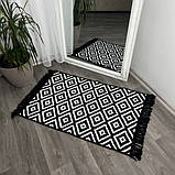 Турецькі килими м'які бавовняні 60х90 см, фото 2